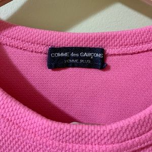COMME Des GARÇONS HOMME PLUS
PINK TEE SHIRTS Made in Japan